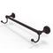 Allied Brass Dottingham Collection 30 Inch Towel Bar with Integrated Hooks DT-41-30-HK-VB