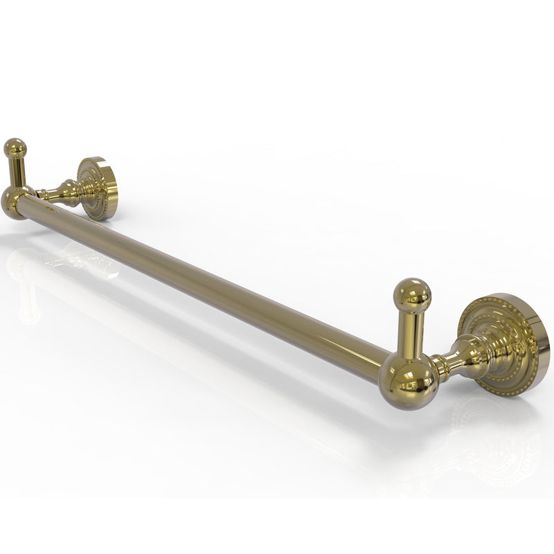 Allied Brass Dottingham Collection 36 Inch Towel Bar with Integrated Hooks DT-41-36-PEG-UNL