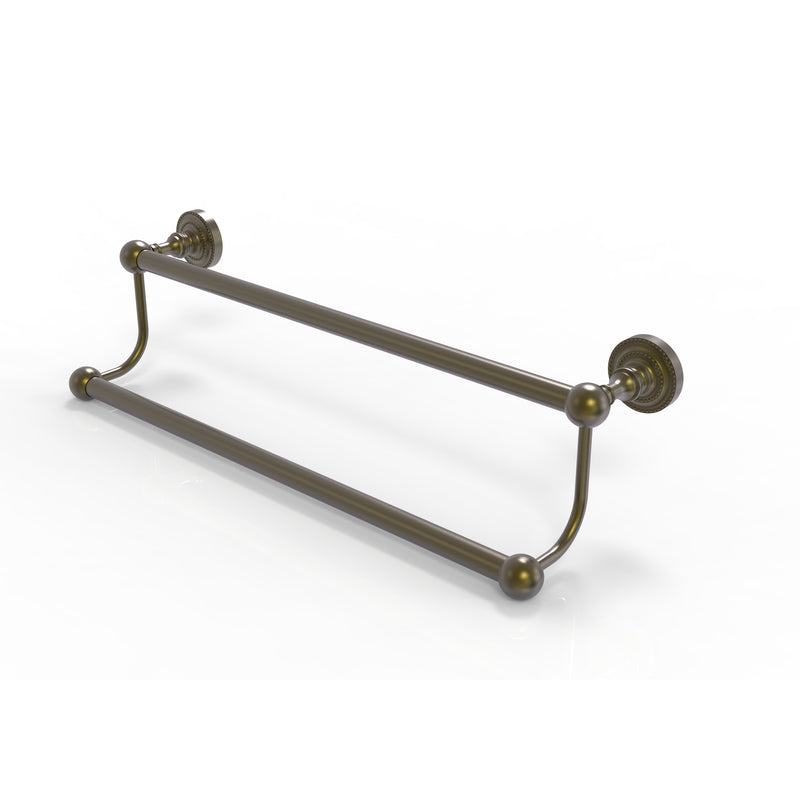 Allied Brass Dottingham Collection 18 Inch Double Towel Bar DT-72-18-ABR