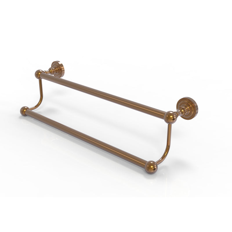 Allied Brass Dottingham Collection 18 Inch Double Towel Bar DT-72-18-BBR