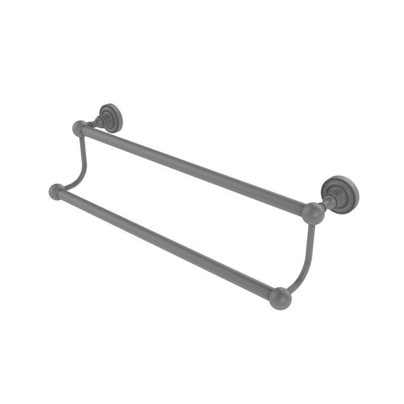 Allied Brass Dottingham Collection 24 Inch Double Towel Bar DT-72-24-GYM