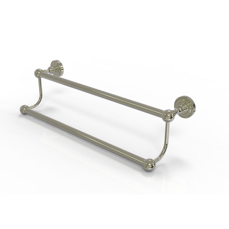 Allied Brass Dottingham Collection 36 Inch Double Towel Bar DT-72-36-PNI