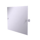 Allied Brass Frameless Landscape Rectangular Tilt Mirror with Beveled Edge DT-93-PC