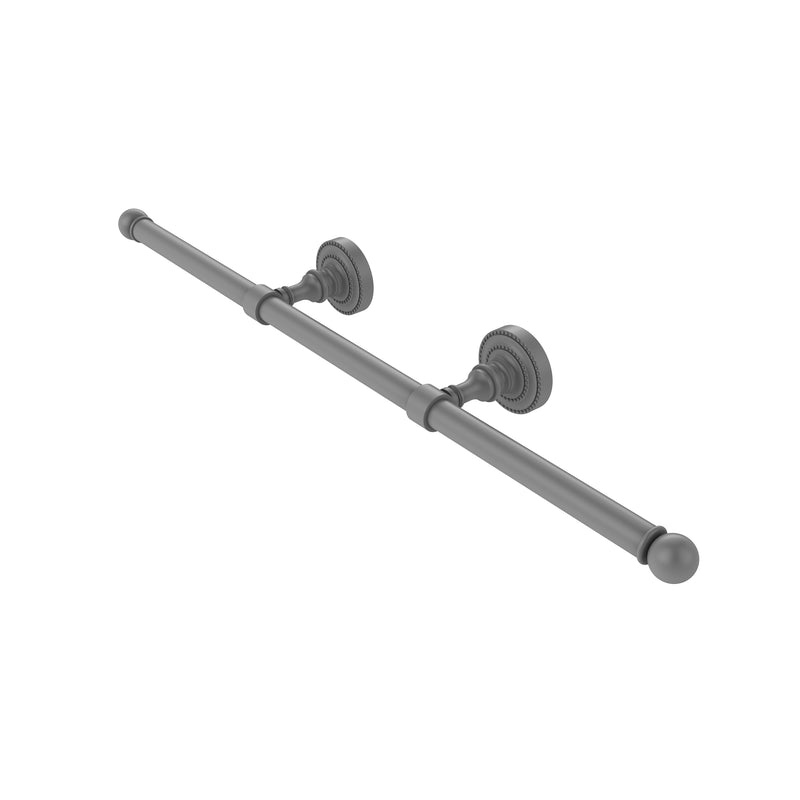 Allied Brass Dottingham Collection Wall Mounted Horizontal Guest Towel Holder DT-GT-3-GYM