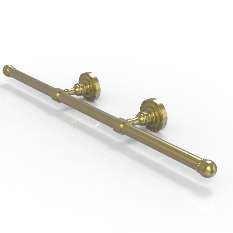 Allied Brass Dottingham Collection Wall Mounted Horizontal Guest Towel Holder DT-GT-3-SBR