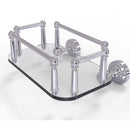Allied Brass Dottingham Collection Wall Mounted Glass Guest Towel Tray DT-GT-5-PC