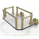 Allied Brass Dottingham Collection Wall Mounted Glass Guest Towel Tray DT-GT-5-SBR