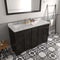 Modern Fittings Talisa 60" Double Bath Vanity with Cultured Marble Quartz Top and Square Sinks