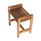 EcoDecor EarthyTeak Classic 18" Shower Bench with LiftAide Arms