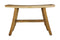 EcoDecors Satori 28" Teak Wood Shower Bench in EarthyTeak Finish