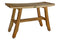 EcoDecors Satori 28" Teak Wood Shower Bench in EarthyTeak Finish