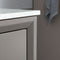 Water Creation Elizabeth 24" Single Sink Carrara White Marble Vanity In Cashmere Gray EL24CW03CG-000000000