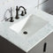 Water Creation Elizabeth 30" Single Sink Carrara White Marble Vanity In Cashmere Gray with F2-0012-03-TL Lavatory Faucet EL30CW03CG-000TL1203