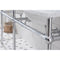 Water Creation Embassy 72" Wide Double Wash Stand P-Trap and Counter Top with Basin included In Chrome Finish EB72C-0100