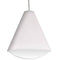 Dainolite 22W Led Pendant White EMLED-17P-WH