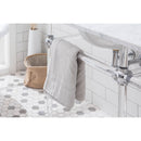 Water Creation Empire 60" Wide Double Wash Stand and P-Trap included In Chrome Finish EP60B-0100