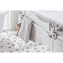 Water Creation Empire 72" Wide Double Wash Stand P-Trap Counter Top with Basin F2-0013 Faucet and Mirror included In Polished Nickel PVD Finish EP72E-0513