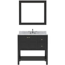 Modern Fittings Winterfell 36" Single Bath Vanity with Marble Top and Round Sink