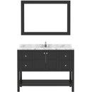 Modern Fittings Winterfell 48" Single Bath Vanity with Cultured Marble Quartz Top and Square Sink