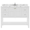 Modern Fittings Winterfell 48" Single Bath Vanity with Cultured Marble Quartz Top and Square Sink