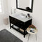 Modern Fittings Winterfell 48" Single Bath Vanity with Dazzle Quartz Top and Square Sink