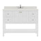 Modern Fittings Winterfell 48" Single Bath Vanity with Dazzle Quartz Top and Square Sink