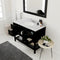 Modern Fittings Winterfell 48" Single Bath Vanity with Marble Top and Round Sink Faucet