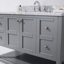 Modern Fittings Winterfell 48" Single Bath Vanity with Marble Top and Round Sink