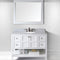 Modern Fittings Winterfell 48" Single Bath Vanity with Marble Top and Round Sink