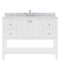 Modern Fittings Winterfell 48" Single Bath Vanity with Marble Top and Round Sink