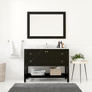 Modern Fittings Winterfell 48" Single Bath Vanity with Marble Top and Square Sink