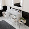 Modern Fittings Winterfell 48" Single Bath Vanity with Marble Top and Square Sink