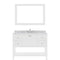 Modern Fittings Winterfell 48" Single Bath Vanity with Marble Top and Square Sink