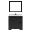 Modern Fittings Elise 36" Single Bath Vanity with Calacatta Quartz Top and Round Sink