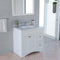 Modern Fittings Elise 36" Single Bath Vanity with Calacatta Quartz Top and Round Sink