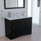 Modern Fittings Elise 48" Single Bath Vanity with Calacatta Quartz Top and Round Sink