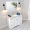 Modern Fittings Elise 48" Single Bath Vanity with Cultured Marble Quartz Top and Round Sink