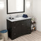 Modern Fittings Elise 48" Single Bath Vanity with Marble Top and Square Sink