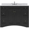 Modern Fittings Elise 48" Single Bath Vanity with Marble Top and Square Sink