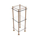 Allied Brass Three Tier Etagere with 14 Inch x 14 Inch Shelves ET-14X143TGL-BBR