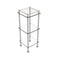 Allied Brass Three Tier Etagere with 14 Inch x 14 Inch Shelves ET-14X143TGL-SN