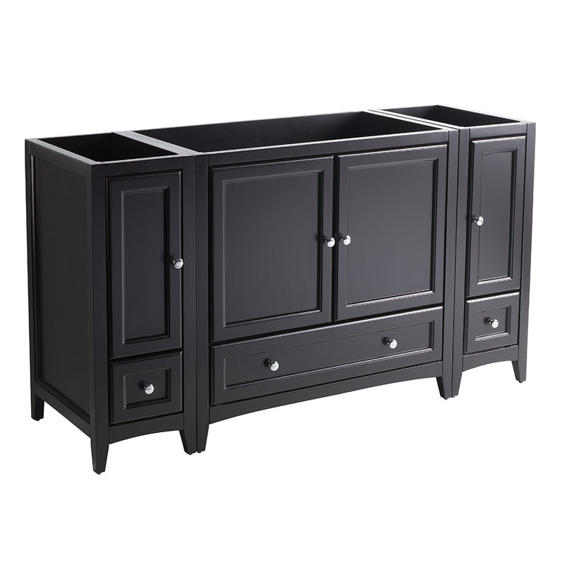 Fresca Oxford 60" Espresso Traditional Bathroom Cabinets FCB20-123612ES