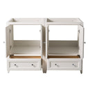 Fresca Oxford 48" Antique White Traditional Double Sink Bathroom Cabinets FCB20-2424AW