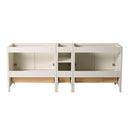 Fresca Oxford 83" Antique White Traditional Double Sink Bathroom Cabinets FCB20-361236AW