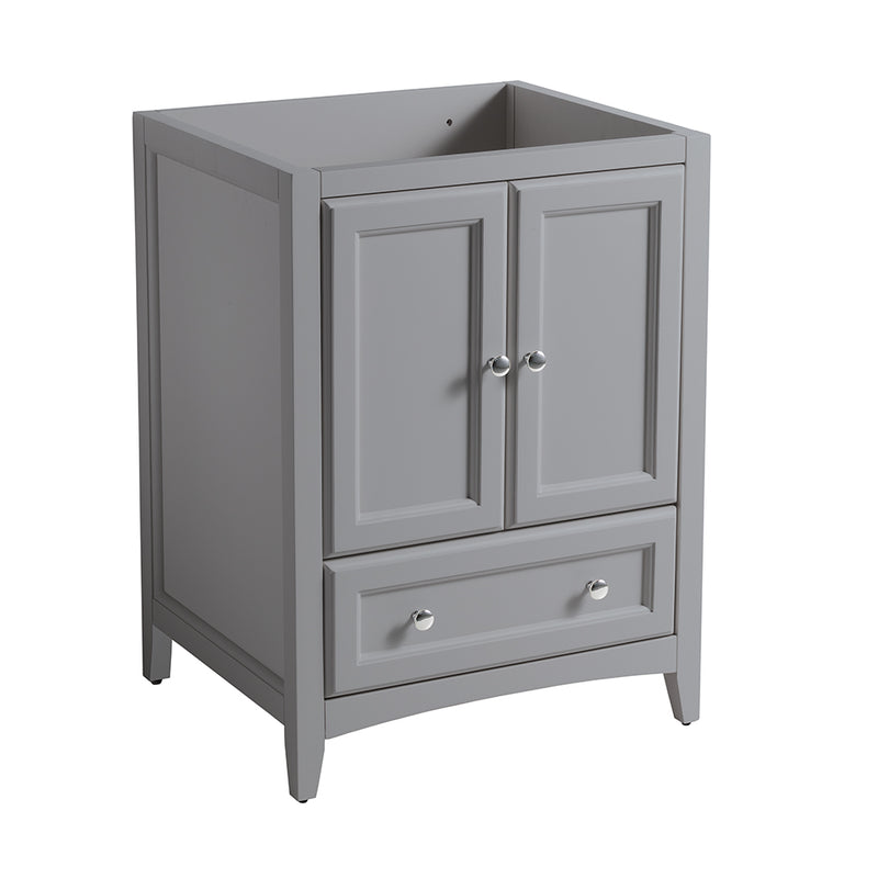 Fresca Oxford 24" Gray Traditional Bathroom Cabinet FCB2024GR