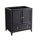 Fresca Oxford 30" Espresso Traditional Bathroom Cabinet FCB2030ES