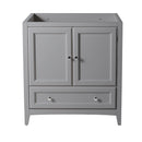 Fresca Oxford 30" Gray Traditional Bathroom Cabinet FCB2030GR