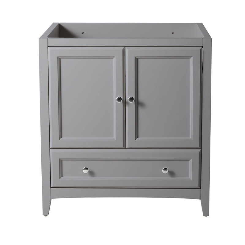 Fresca Oxford 30" Gray Traditional Bathroom Cabinet FCB2030GR