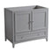 Fresca Oxford 36" Gray Traditional Bathroom Cabinet FCB2036GR