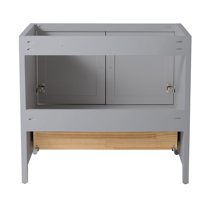 Fresca Oxford 36" Gray Traditional Bathroom Cabinet FCB2036GR